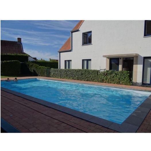 Duplex Met Zwembad Neoportus Apartment Nieuwpoort Ngoại thất bức ảnh